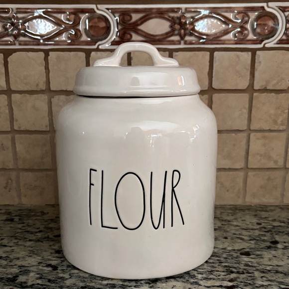 Rae Dunn Other - Rae Dunn White Flour Storage Jar